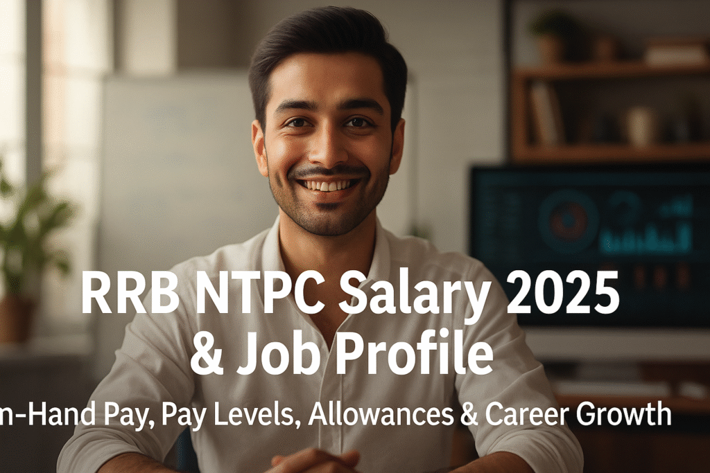 RRB NTPC Salary 2025 & Job Profile – In‑Hand Pay Pay Levels Allowances & Career Growth