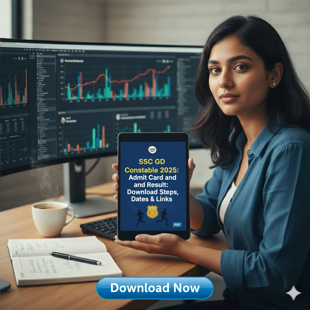 SSC GD Constable 2025 Admit Card and Result: Download Steps, Dates & Links