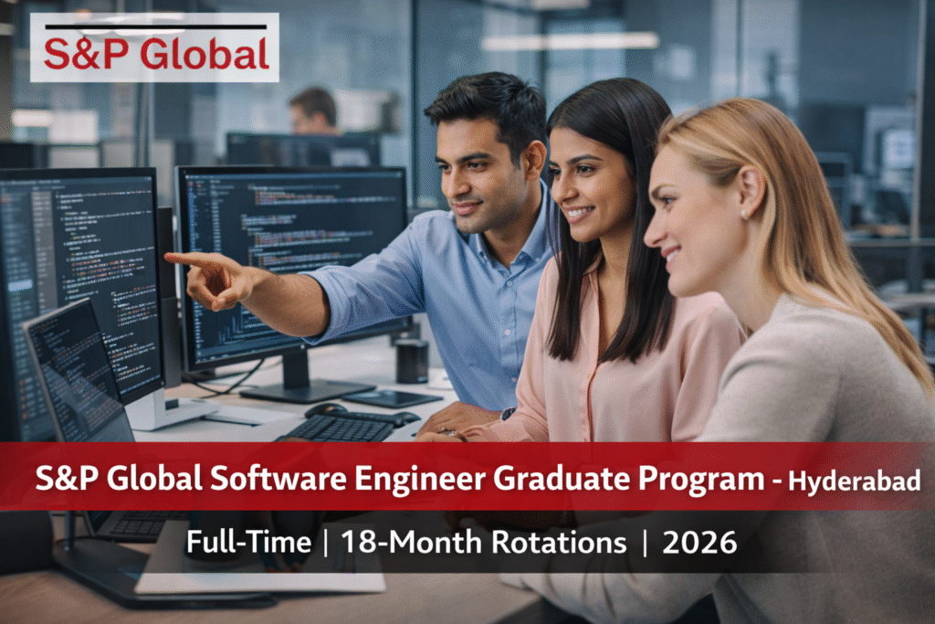 S&P Global Software Engineer Graduate Program Hyderabad