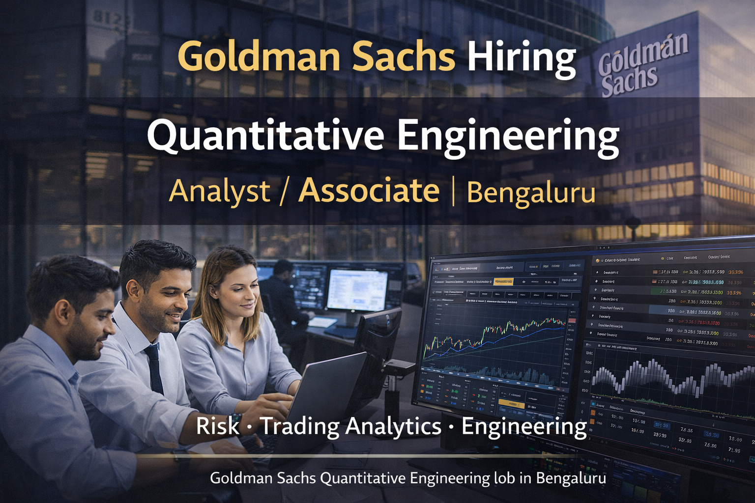 Goldman Sachs Quantitative Engineering Job in Bengaluru