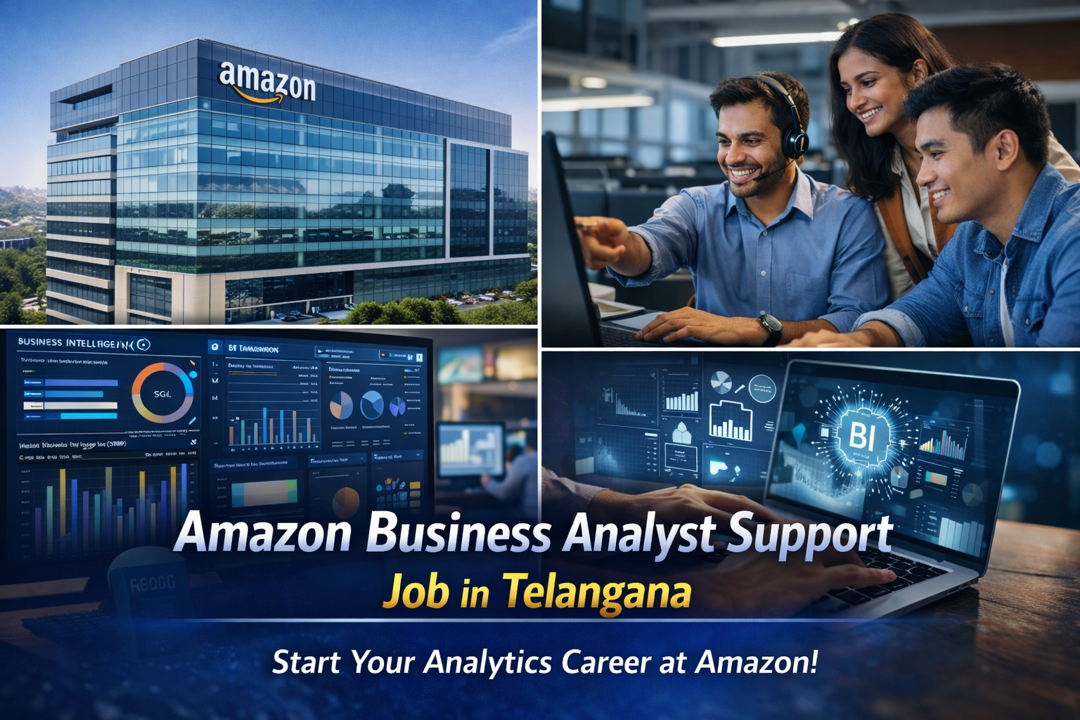 Amazon Business Analyst Support Job in Telangana