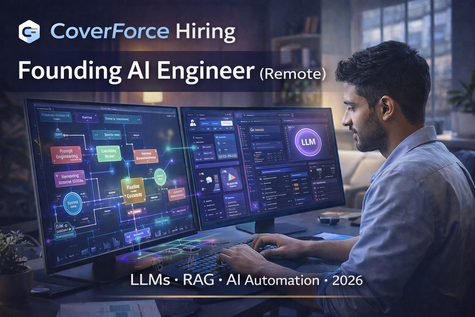 CoverForce Founding AI Engineer Job Remote India