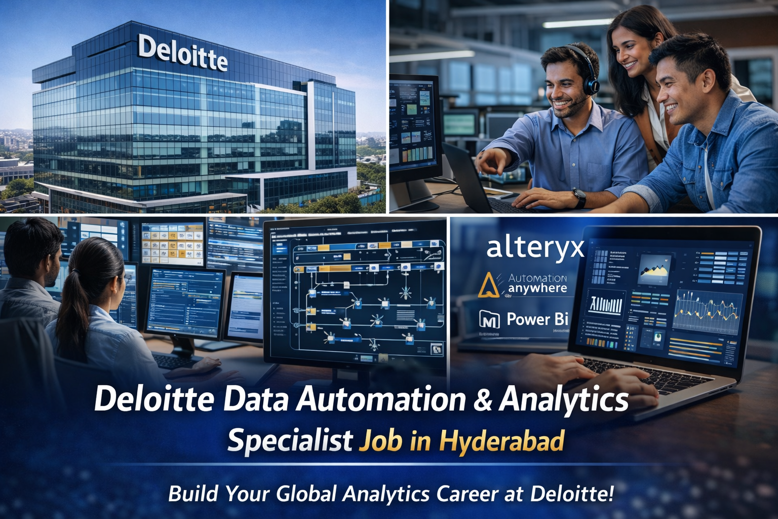 Deloitte Data Automation Analytics Job in Hyderabad