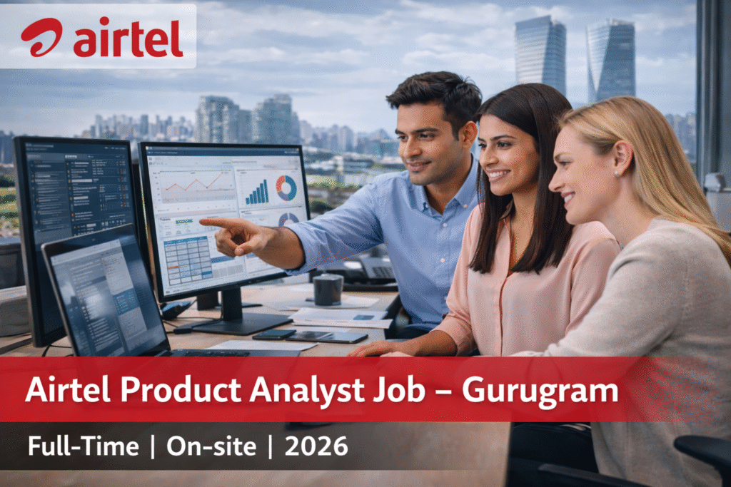 Airtel Product Analyst Job in Gurugram