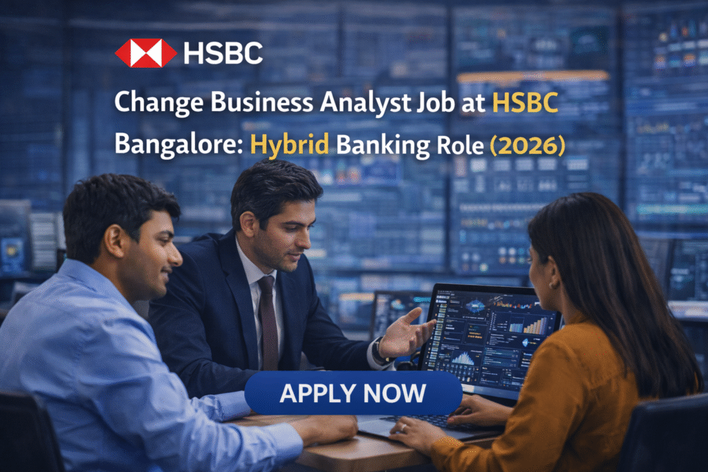 Change Business Analyst Job at HSBC