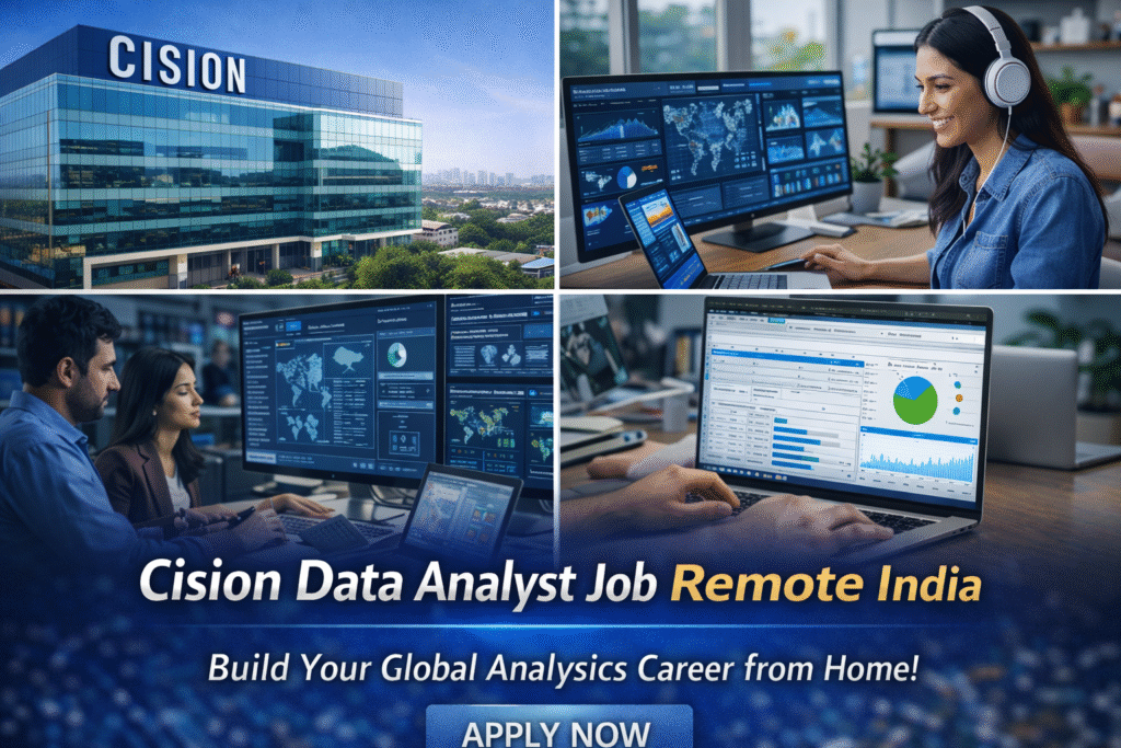Cision Data Analyst Job Remote India