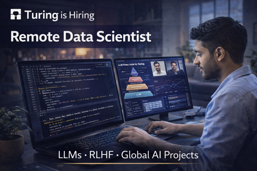 Turing Remote Data Scientist Job in India