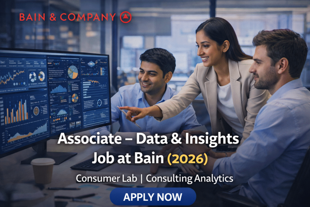 Associate Data and Insights Job at Bain