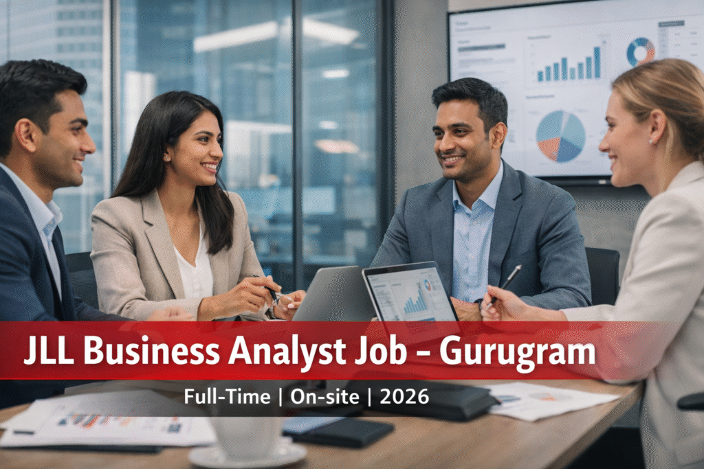 JLL Business Analyst Job in Gurugram